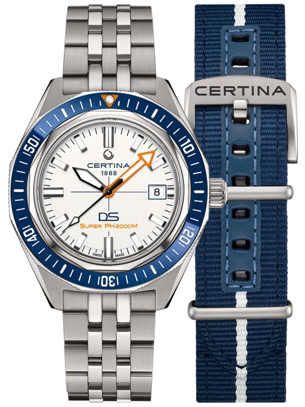 CERTINA DS Super PH2000M 43mm C0506074401102, handla denna klocka online eller i butik hos klockmaster