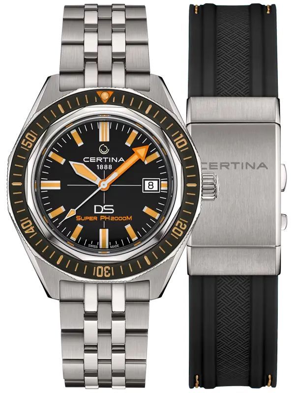 CERTINA DS Super PH2000M 43mm C0506074405102, handla denna klocka online eller i butik hos klockmaster