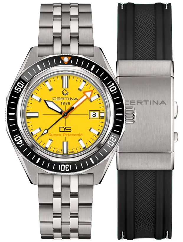 CERTINA DS Super PH2000M 43mm C0506074436102, handla denna klocka online eller i butik hos klockmaster