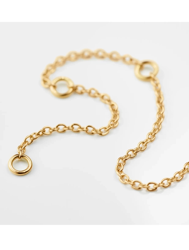 Ole Lynggaard Halsband Collier Anchor 40 - Guld C2017-402, klocka som du kan handla till bra pris hos oss på Klockmaster.
