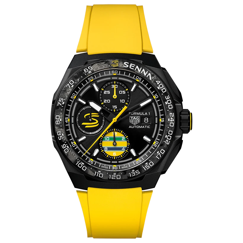 TAG Heuer Formula 1 Chronograph x Senna 44mm CBZ2081.FT8092, handla denna klocka online eller i butik hos klockmaster