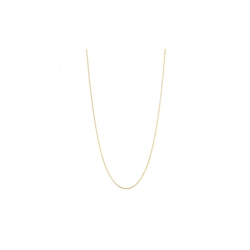Emma Israelsson Halsband Gold Plated Silver Chain 0,9mm 45cm chain005, handla denna klocka online eller i butik hos klockmaster