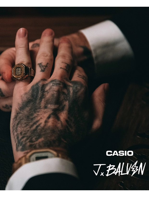 CASIO Ring Watch J Balvin 19.5mm CRW-001JB-9ER, klocka som du kan handla till bra pris hos oss på Klockmaster.