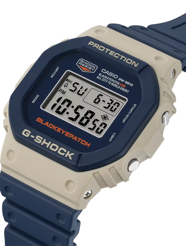 CASIO G-Shock BlackEyePatch 44mm DW-5610BEP-2ER, klocka som du kan handla till bra pris hos oss på Klockmaster.
