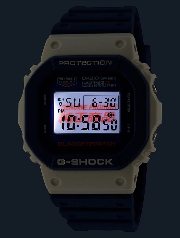 CASIO G-Shock BlackEyePatch 44mm DW-5610BEP-2ER, klocka som du kan handla till bra pris hos oss på Klockmaster.