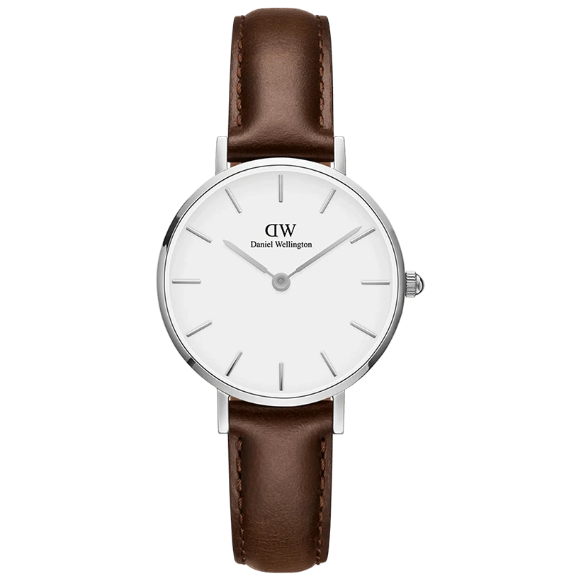 Daniel Wellington Petite Bristol Silver 28mm, handla denna klocka online eller i butik hos klockmaster