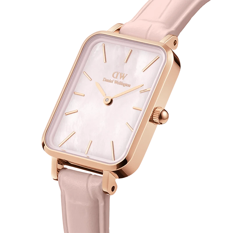 Daniel Wellington Quadro Pressed Rouge 20mm, klocka som du kan handla till bra pris hos oss på Klockmaster.