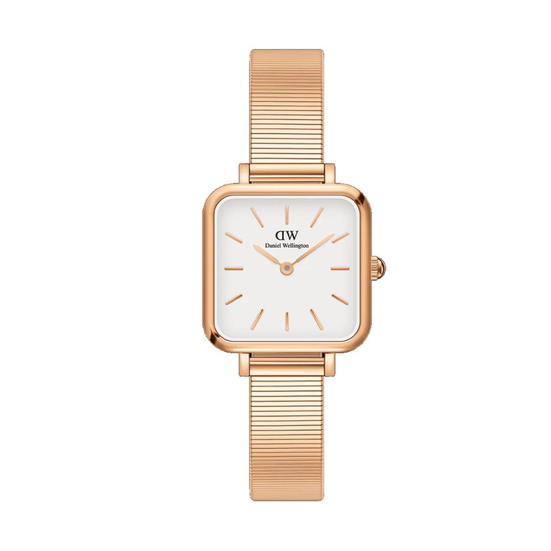 Daniel Wellington Quadro Studio Rose Gold 22mm, handla denna klocka online eller i butik hos klockmaster