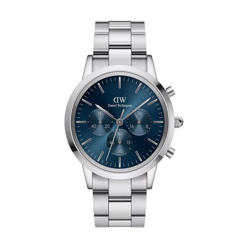 DANIEL WELLINGTON Iconic Chronograph 42 Link S Ar DW00100644, handla denna klocka online eller i butik hos klockmaster