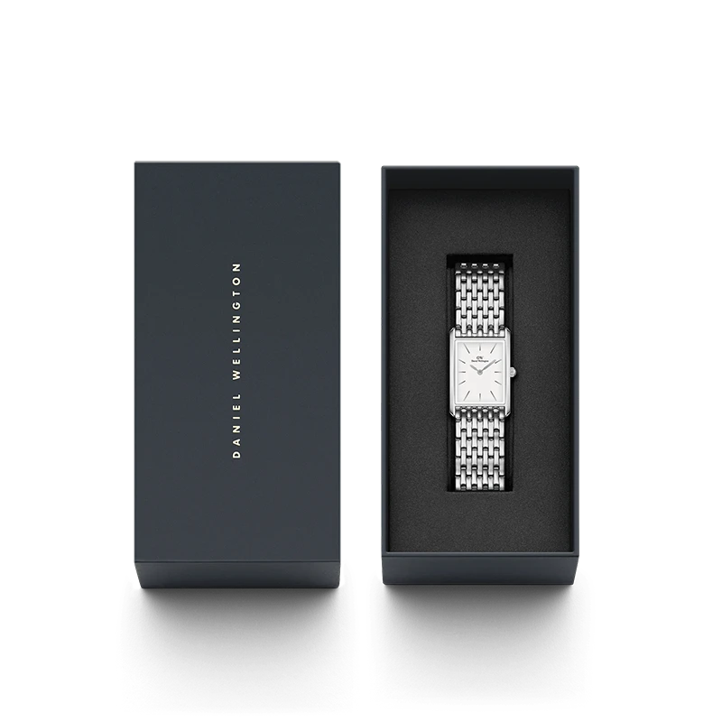 Daniel Wellington Bound 9-Link Silver 22mm, klocka som du kan handla till bra pris hos oss på Klockmaster.