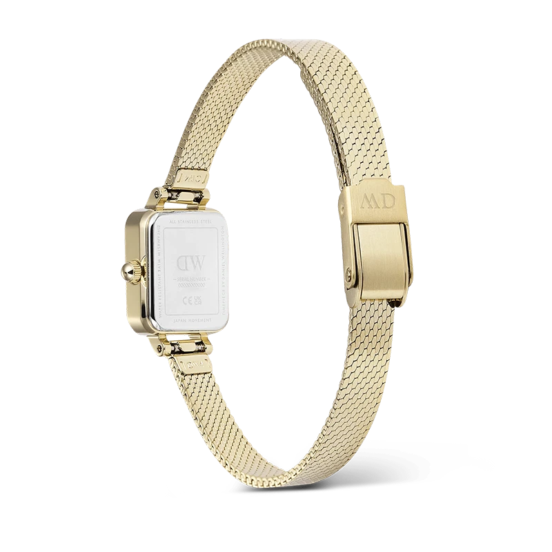 Daniel Wellington Quadro Mini Reflection Gold 15.5mm, klocka som du kan handla till bra pris hos oss på Klockmaster.