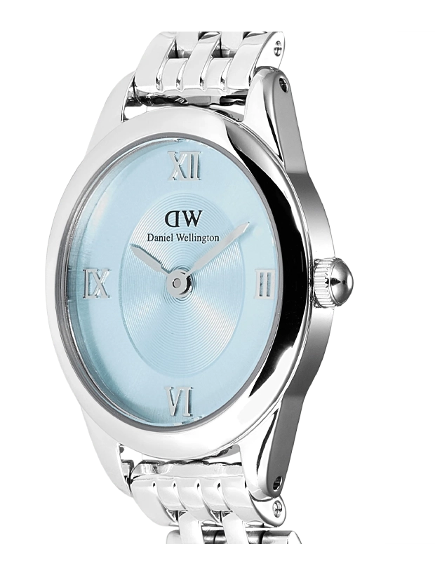 Daniel Wellington Ophelia Mini Ice Blue Silver 22mm DW00100809, klocka som du kan handla till bra pris hos oss på Klockmaster.