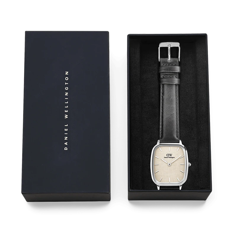 Daniel Wellington Marlon Sheffield Linen Silver 32mm, klocka som du kan handla till bra pris hos oss på Klockmaster.