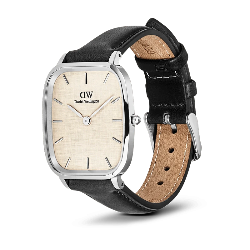 Daniel Wellington Marlon Sheffield Linen Silver 32mm, klocka som du kan handla till bra pris hos oss på Klockmaster.