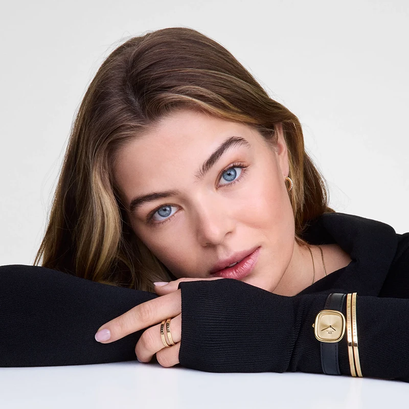 Daniel Wellington Margot Sheffield Unitone Sunray Gold 24mm, klocka som du kan handla till bra pris hos oss på Klockmaster.