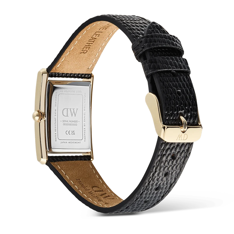 Daniel Wellington Bound Black Lizard Guilloché Gold 24mm, klocka som du kan handla till bra pris hos oss på Klockmaster.