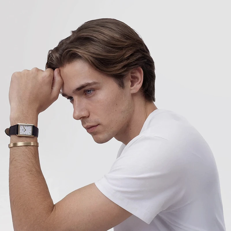 Daniel Wellington Bound Black Lizard Guilloché Gold 24mm, klocka som du kan handla till bra pris hos oss på Klockmaster.