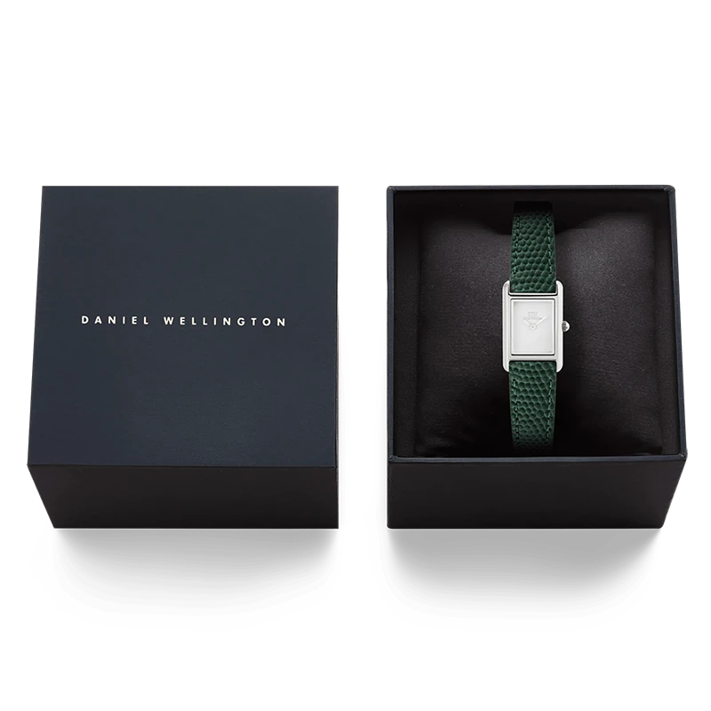 Daniel Wellington Bound Mini Green Lizard Silver 17mm, klocka som du kan handla till bra pris hos oss på Klockmaster.