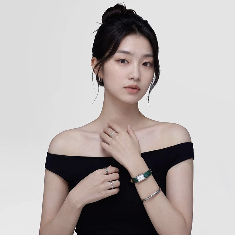 Daniel Wellington Bound Mini Green Lizard Silver 17mm, klocka som du kan handla till bra pris hos oss på Klockmaster.