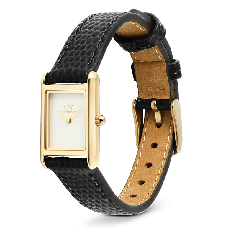 Daniel Wellington Bound Mini Black Lizard Gold 17mm, klocka som du kan handla till bra pris hos oss på Klockmaster.