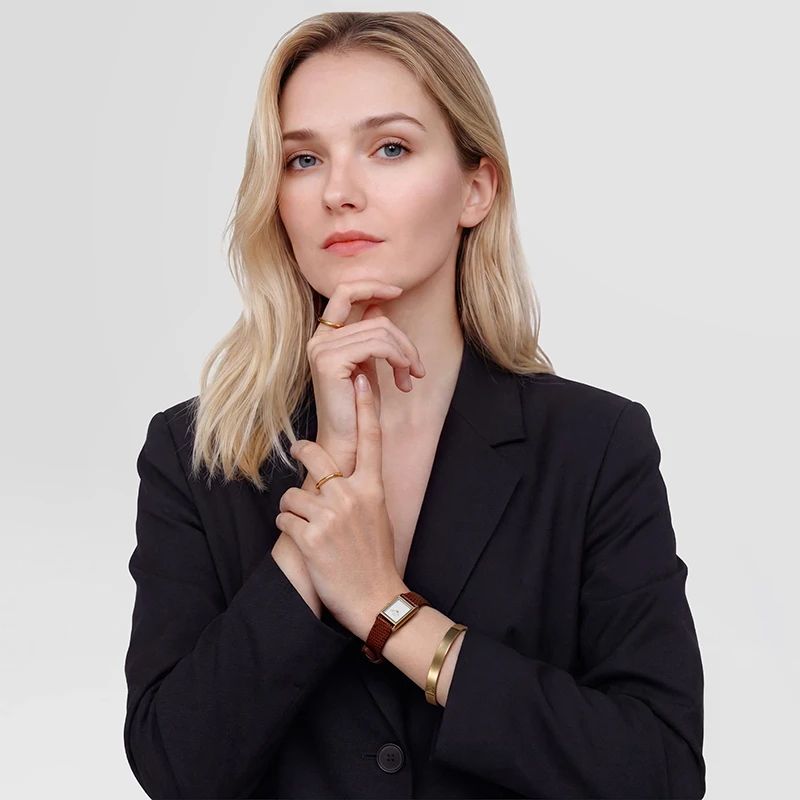 Daniel Wellington Bound Mini Light Brown Lizard Gold 17mm, klocka som du kan handla till bra pris hos oss på Klockmaster.