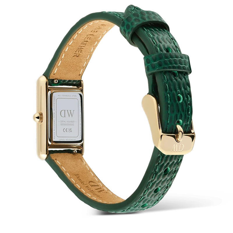 Daniel Wellington Bound Mini Green Lizard Gold 17mm, klocka som du kan handla till bra pris hos oss på Klockmaster.