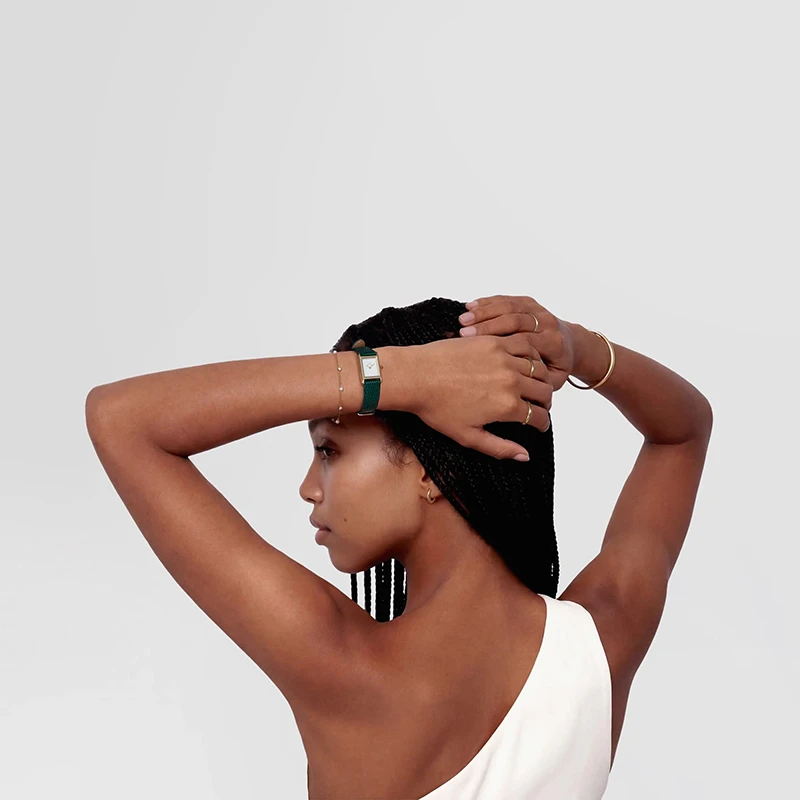 Daniel Wellington Bound Mini Green Lizard Gold 17mm, klocka som du kan handla till bra pris hos oss på Klockmaster.