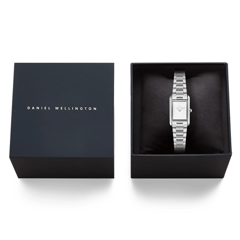 Daniel Wellington Bound Mini 3-Link Silver 17mm, klocka som du kan handla till bra pris hos oss på Klockmaster.