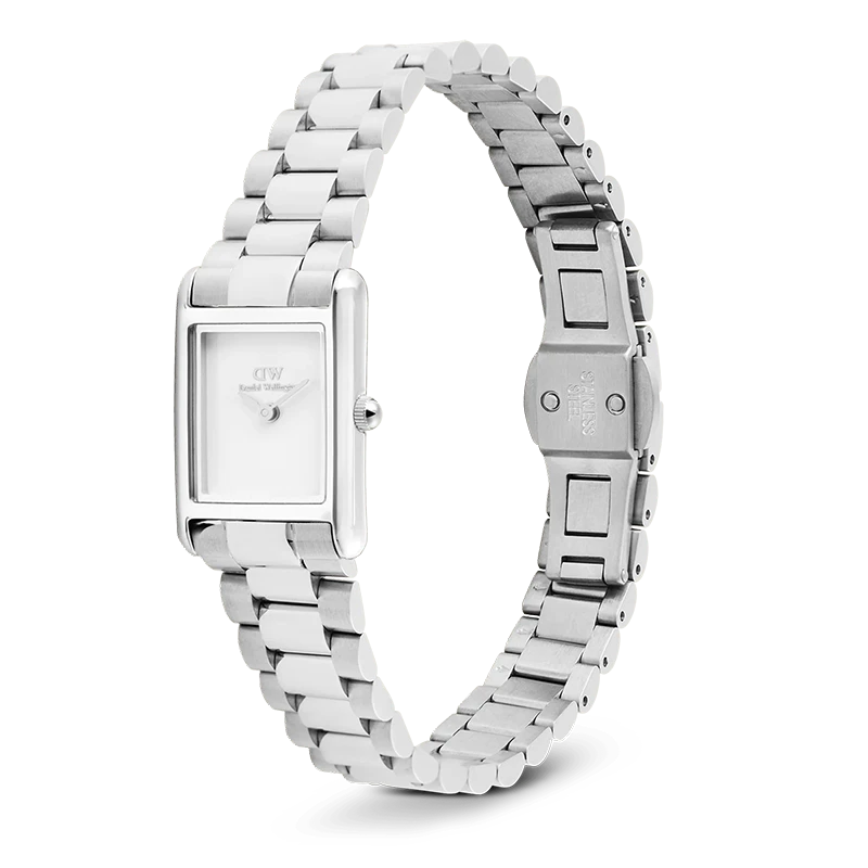 Daniel Wellington Bound Mini 3-Link Silver 17mm, klocka som du kan handla till bra pris hos oss på Klockmaster.