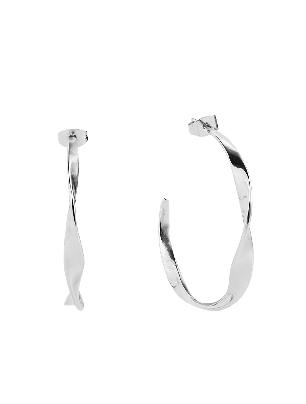 By Sofia Wistam Twirl  Silverörhängen Large E24052915, klocka som du kan handla till bra pris hos oss på Klockmaster.