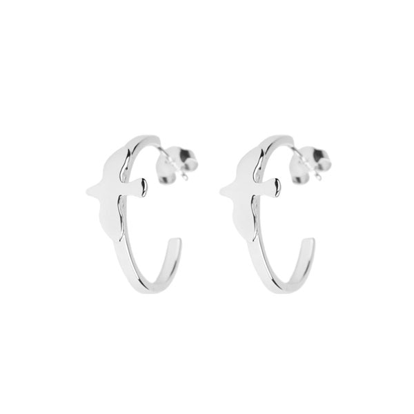 Emma Israelsson Dove Hoop Small Silver ear112, handla denna klocka online eller i butik hos klockmaster