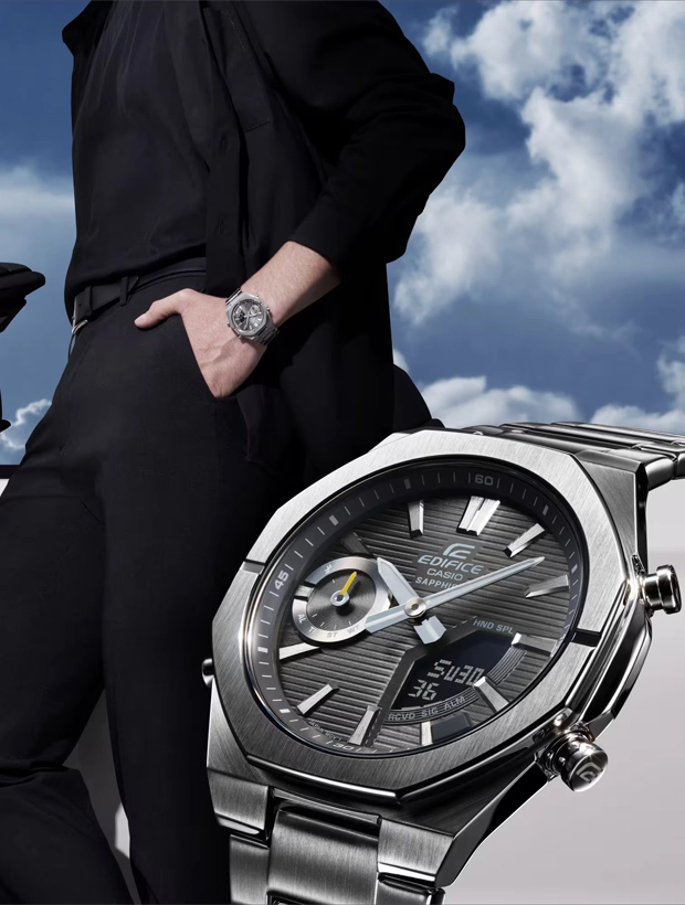 CASIO Edifice Chronograph Bluetooth 43mm ECB-S10D-8AEF, klocka som du kan handla till bra pris hos oss på Klockmaster.