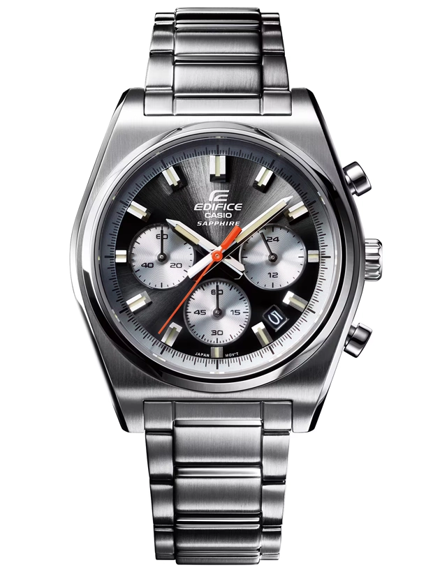 CASIO Edifice Chronograph 40mm EFB-730D-1AVUEF, klocka som du kan handla till bra pris hos oss på Klockmaster.