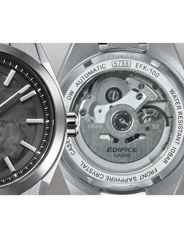 CASIO Edifice Automatic Forged Carbon 39mm EFK-100CD-1AER, klocka som du kan handla till bra pris hos oss på Klockmaster.