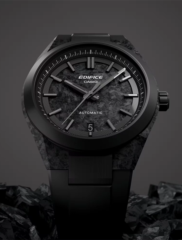 CASIO Edifice Automatic Forged Carbon 39mm EFK-100XPB-1AER, klocka som du kan handla till bra pris hos oss på Klockmaster.