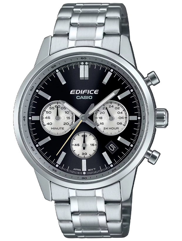 CASIO Edifice Chronograph 40mm EFR-575D-1AEF, handla denna klocka online eller i butik hos klockmaster