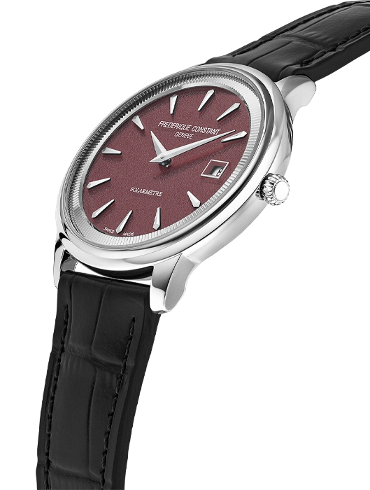 Frederique Constant Moneta Solarmetre 39mm FC-120BRG3S6, klocka som du kan handla till bra pris hos oss på Klockmaster.
