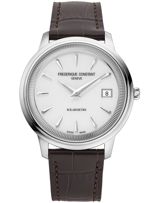 Frederique Constant Moneta Solarmetre 39mm FC-120W3S6, handla denna klocka online eller i butik hos klockmaster