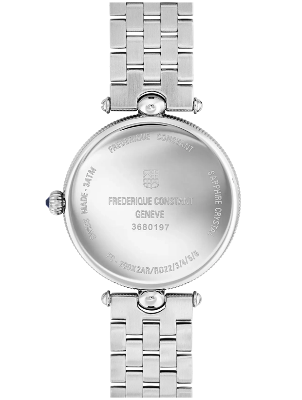 Frederique Constant Art Deco Round 30mm FC-200MPW2AR6B, klocka som du kan handla till bra pris hos oss på Klockmaster.