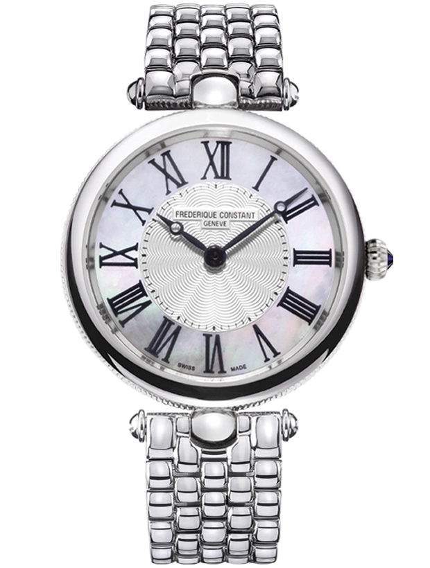Frederique Constant Art Deco Round 30mm FC-200MPW2AR6B, handla denna klocka online eller i butik hos klockmaster
