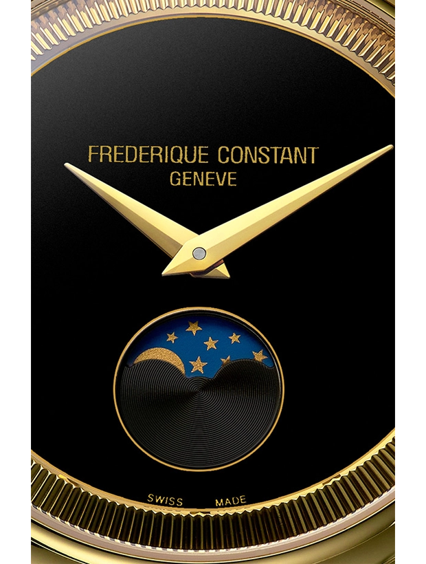Frederique Constant Moneta Moonphase 37mm FC-206B3S5, klocka som du kan handla till bra pris hos oss på Klockmaster.