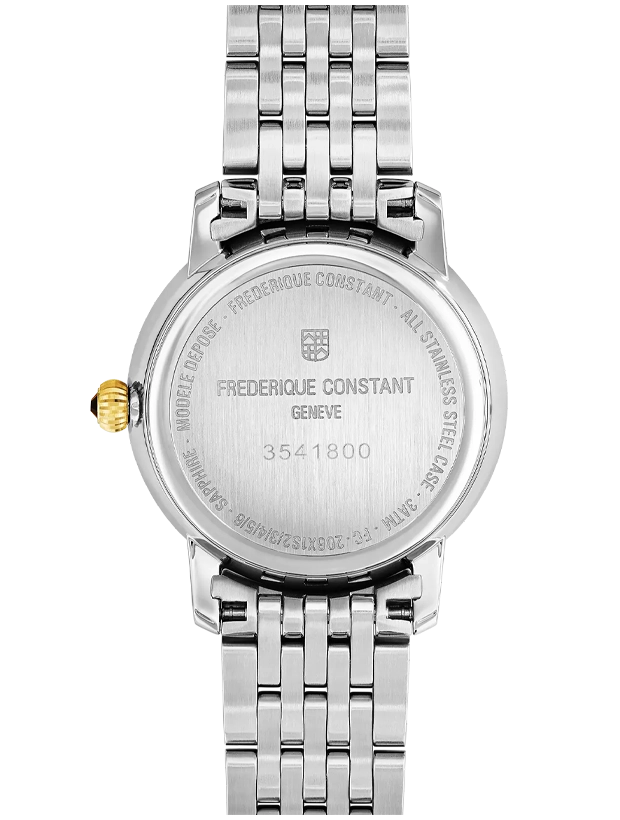 Frederique Constant Slimline Moonphase 30mm FC-206MPWD1S3B, klocka som du kan handla till bra pris hos oss på Klockmaster.