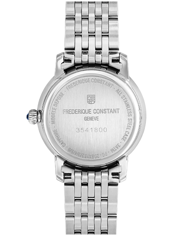Frederique Constant Slimline Moonphase 30mm FC-206MPWD1S6B, klocka som du kan handla till bra pris hos oss på Klockmaster.