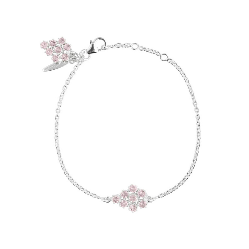Drakenberg Sjölin Frost Single Armband Rose qua Silver FOT-B1S181-S, handla denna klocka online eller i butik hos klockmaster