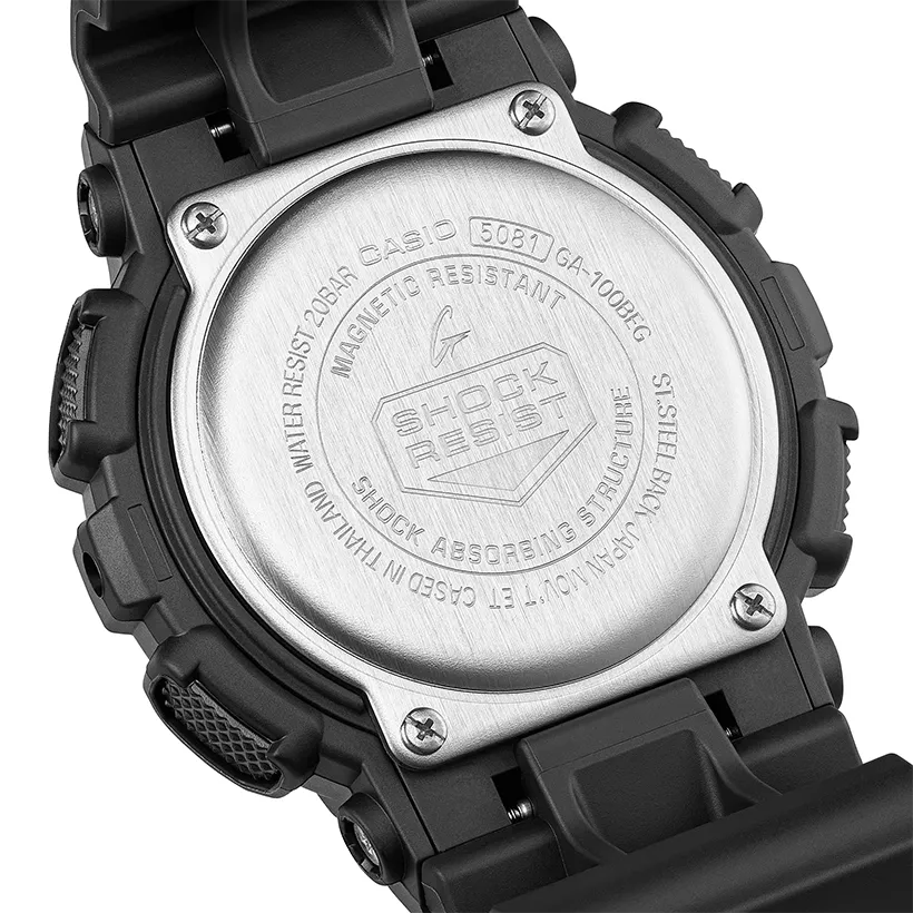 CASIO G-Shock 51mm Limited Edition GA-100BEG-1AER, klocka som du kan handla till bra pris hos oss på Klockmaster.