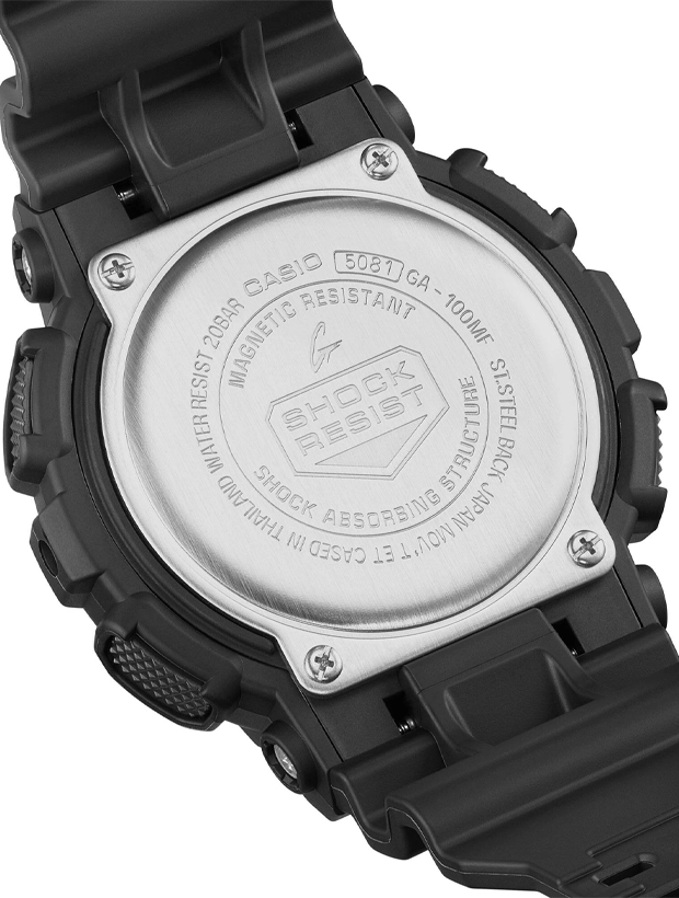 CASIO G-Shock 51mm GA-100MF-1AER, klocka som du kan handla till bra pris hos oss på Klockmaster.