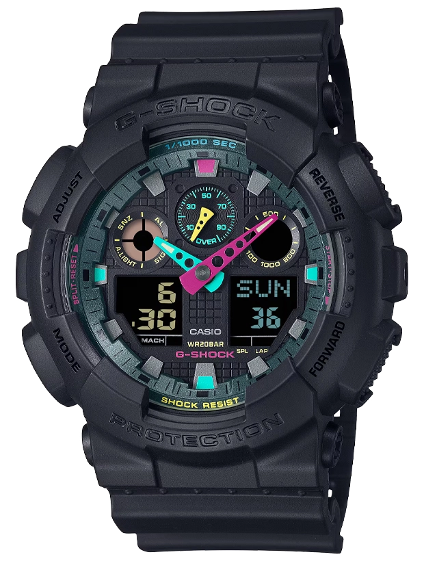 CASIO G-Shock 51mm GA-100MF-1AER, handla denna klocka online eller i butik hos klockmaster