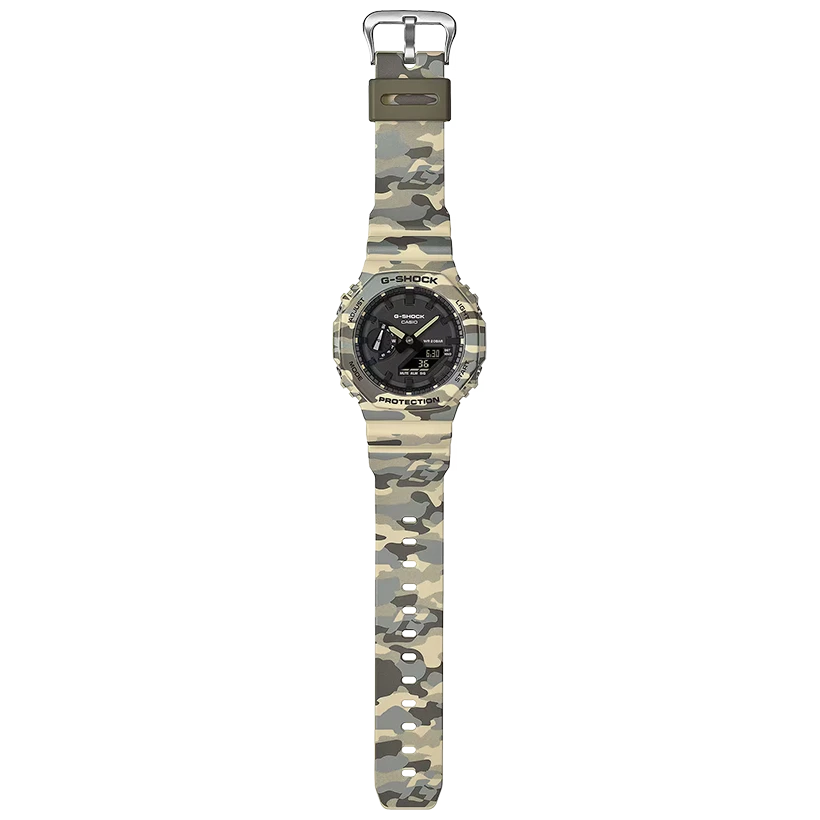 CASIO G-Shock Camouflage 45mm, klocka som du kan handla till bra pris hos oss på Klockmaster.