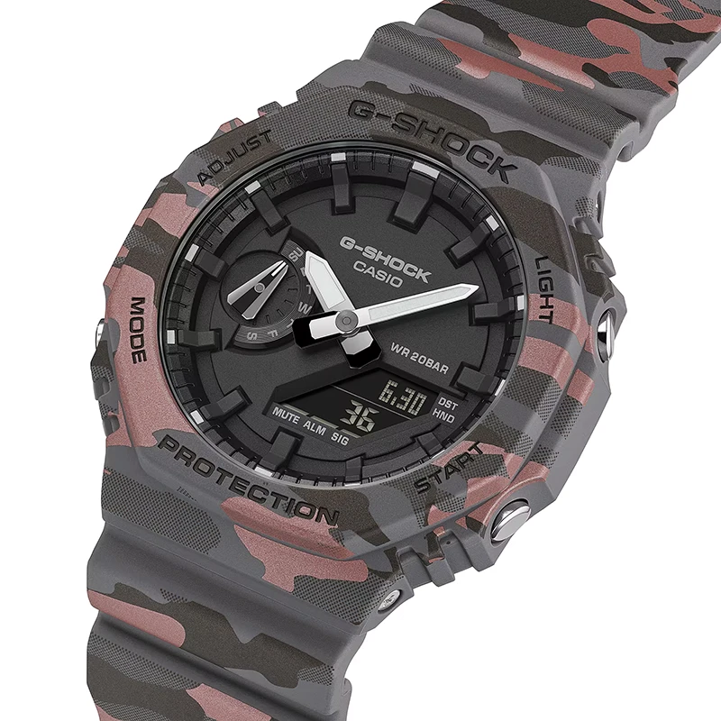 CASIO G-Shock Camouflage 45mm, klocka som du kan handla till bra pris hos oss på Klockmaster.