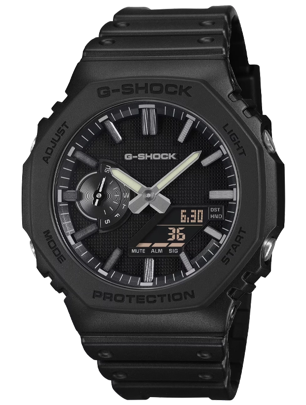 CASIO G-Shock Luxe Black 45.5mm GA-2100LXB-1AER, handla denna klocka online eller i butik hos klockmaster
